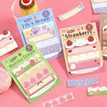 Korean-style Bakery Series Sticky-notes (random 3 pieces)