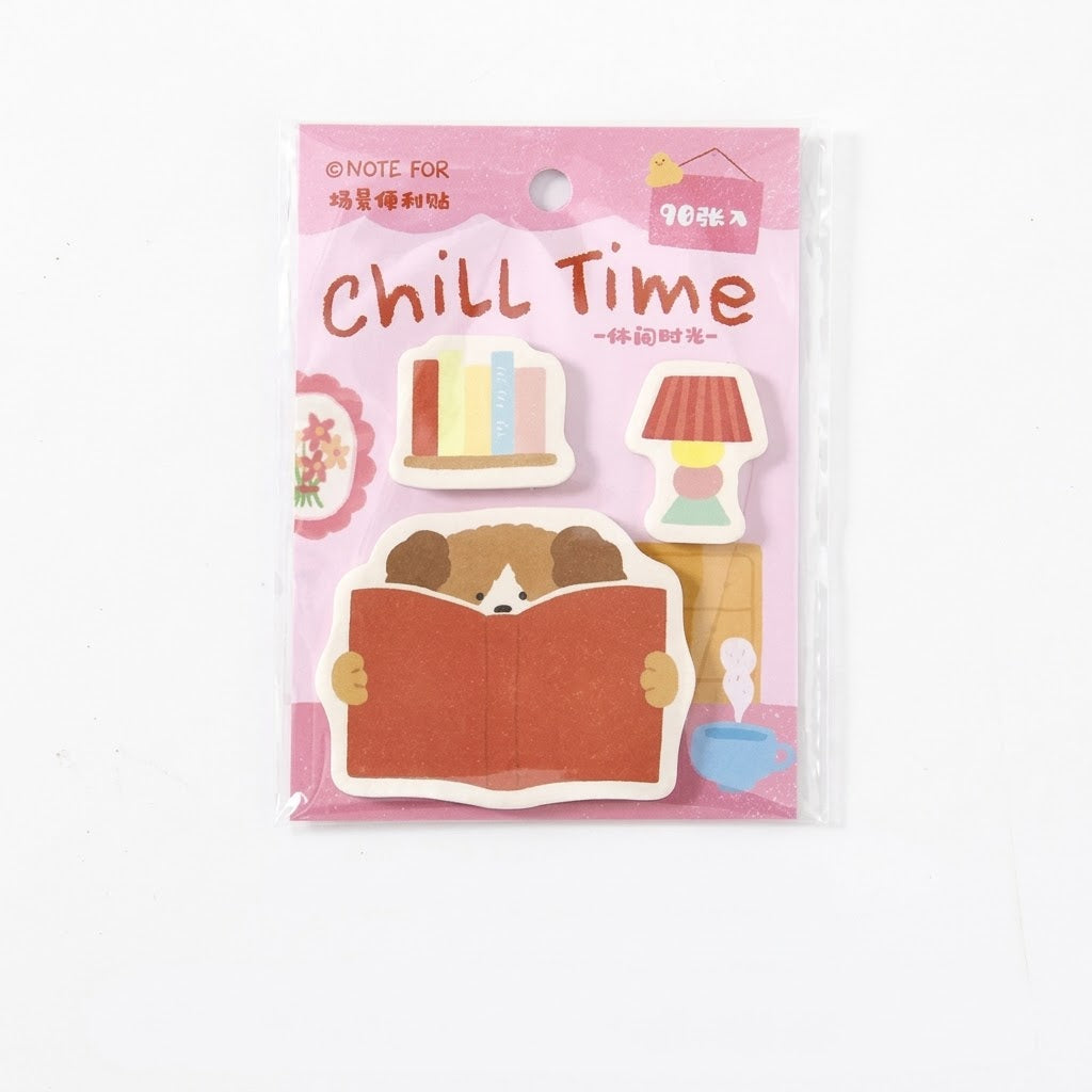 Warm Little Happiness-serie Koreaanse stijl memoblaadjes (set van 4)
