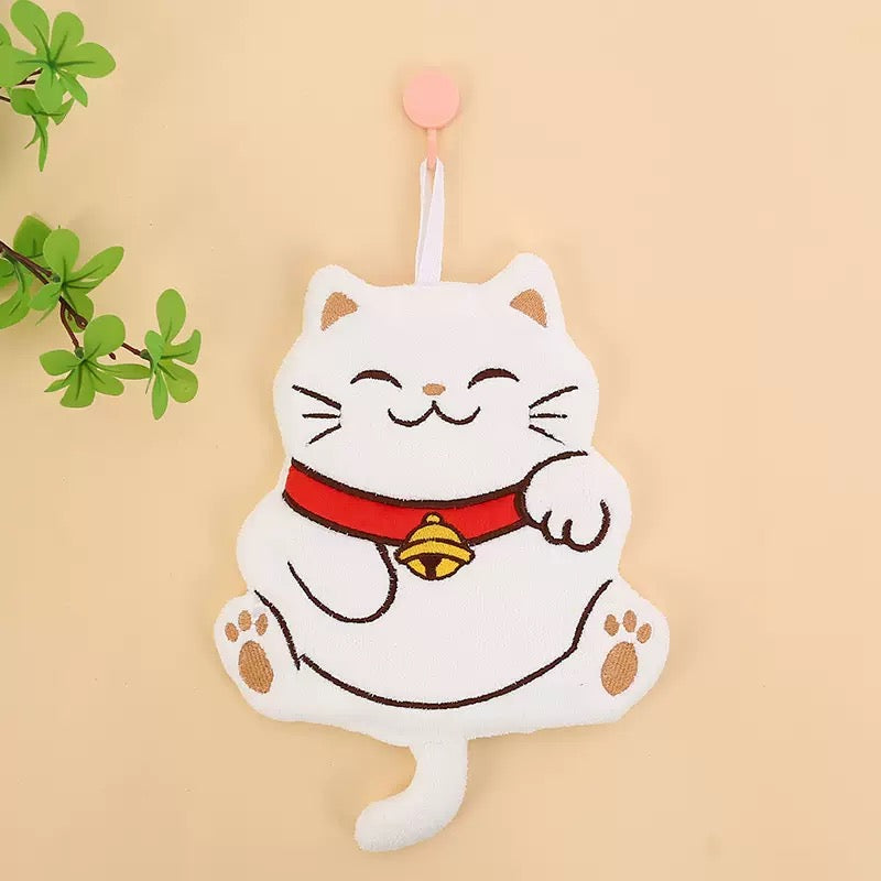 Kawaii Fluffy Hand Towel