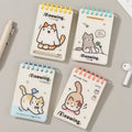 Schattig Kawaii miauwend kitten spiraalschrift