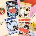 Cow Cat Kawaii Zelfklevende Notitieblaadjes (set van 4)