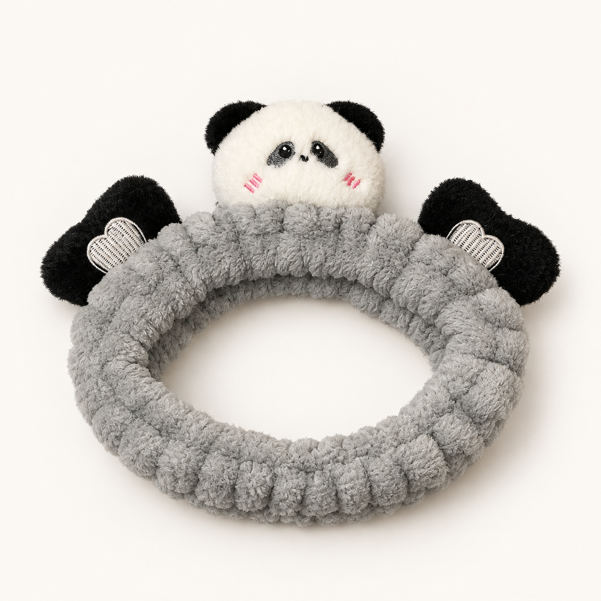 Leuke pluche haarband