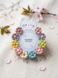 Leuke pastelkleurige mini-haarklemmetjes